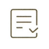 a document with a check mark